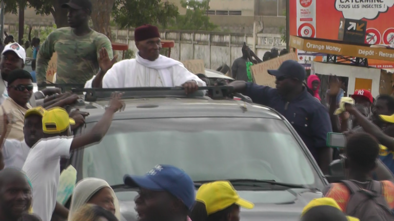 Passage de la tete de liste de la coalition gagnante wattu sénégal à Thiès, Wade toujours d’attaque