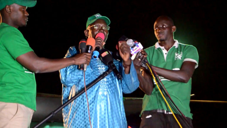 Issa Sall à Thiès, Le candidat du PUR annonce la fin des caisses noires et de la corruption au Sénégal