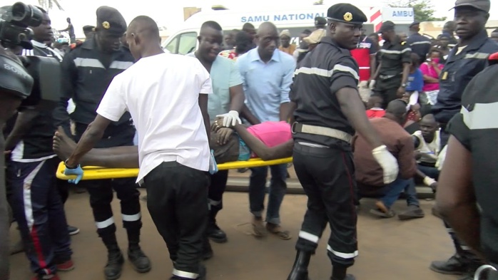 Accident sur l’autoroute Ila Touba : Un véhicule 4×4 du cortège du ministre conseiller Coumba Ndoffene  Diouf fait  07 blessés graves.