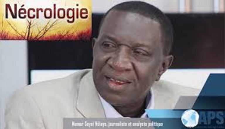 Nécrologie, Le  journaliste Momar Seyni Ndiaye emporté par un AVC