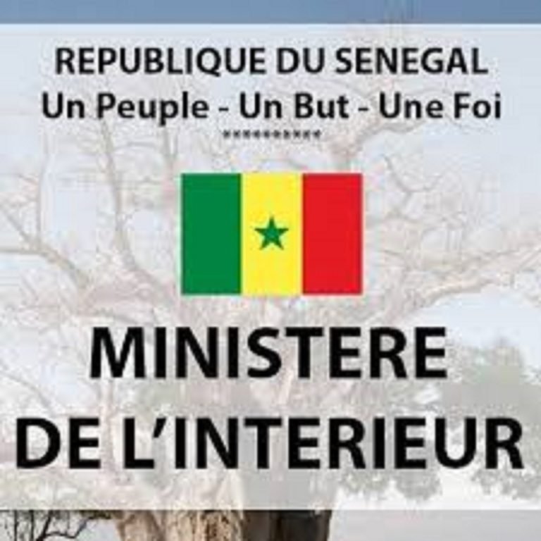 Arrête du ministre de l’intérieur sur le montant de la caution lors des locales de 2019 et Fiche de parrainage