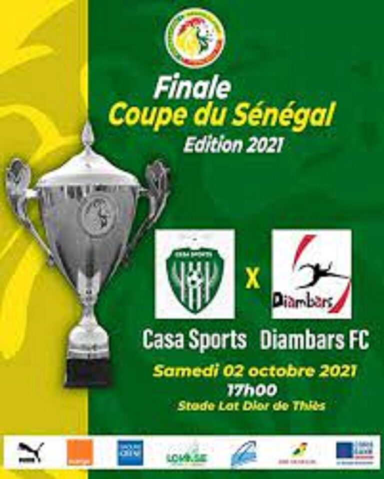 Coupe du sénégal 2021 au stade lat-dior de thies, Casa sport-Diambars