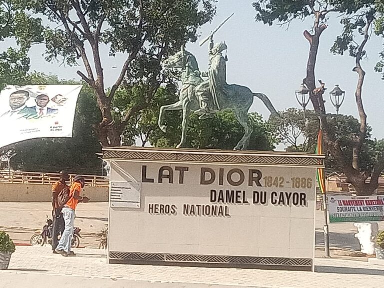 Mémorial Lat Dior à Thiès, Accueil et discours du président Bassirou Diomaye Faye